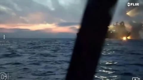 Two Russian tankers hit in the Black Sea near Turkey