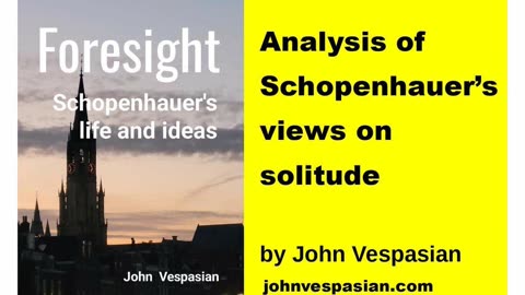 Analysis of Schopenhauer’s views on solitude