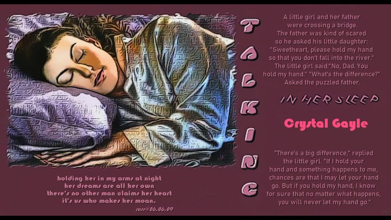 Crystal Gayle - Talking In Your Sleep