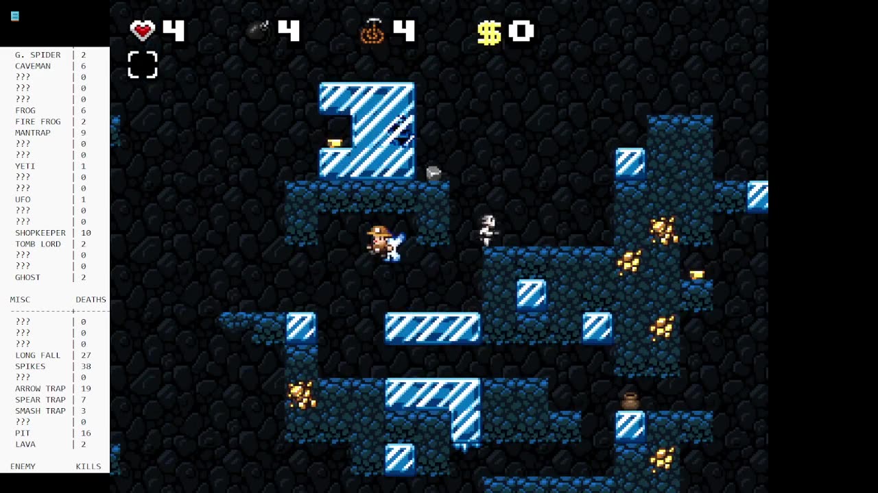 The Ice Files - Spelunky Pt.X4