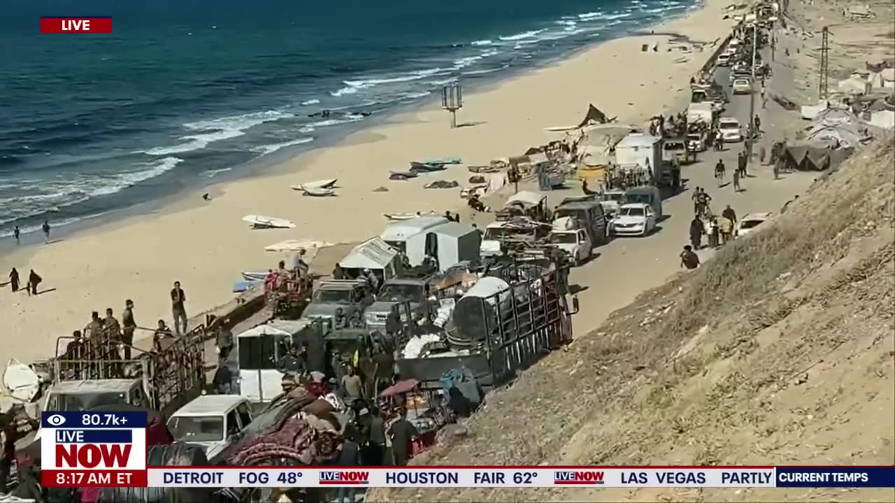 Gaza hostage release underway, Trump heading to mideast