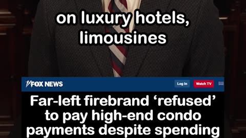 Far-Left Rep Pays for Limos… But Not Her Condo