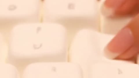 【ASMR】Tapping Marshmallow Keyboard