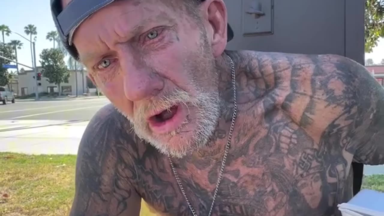 Millionaire blessed homeless who spent more than half of life in prison.