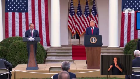 Trump Archive ✅ President Trump Delivers an Update on Operation Warp Speed