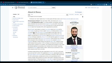 Muslim terrorist welcomed to US white house, despite genocide of Christians in Syria