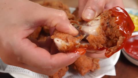 KFC Style Fried Chicken At Home, Crispy and Juicy Perfect Each Bite!