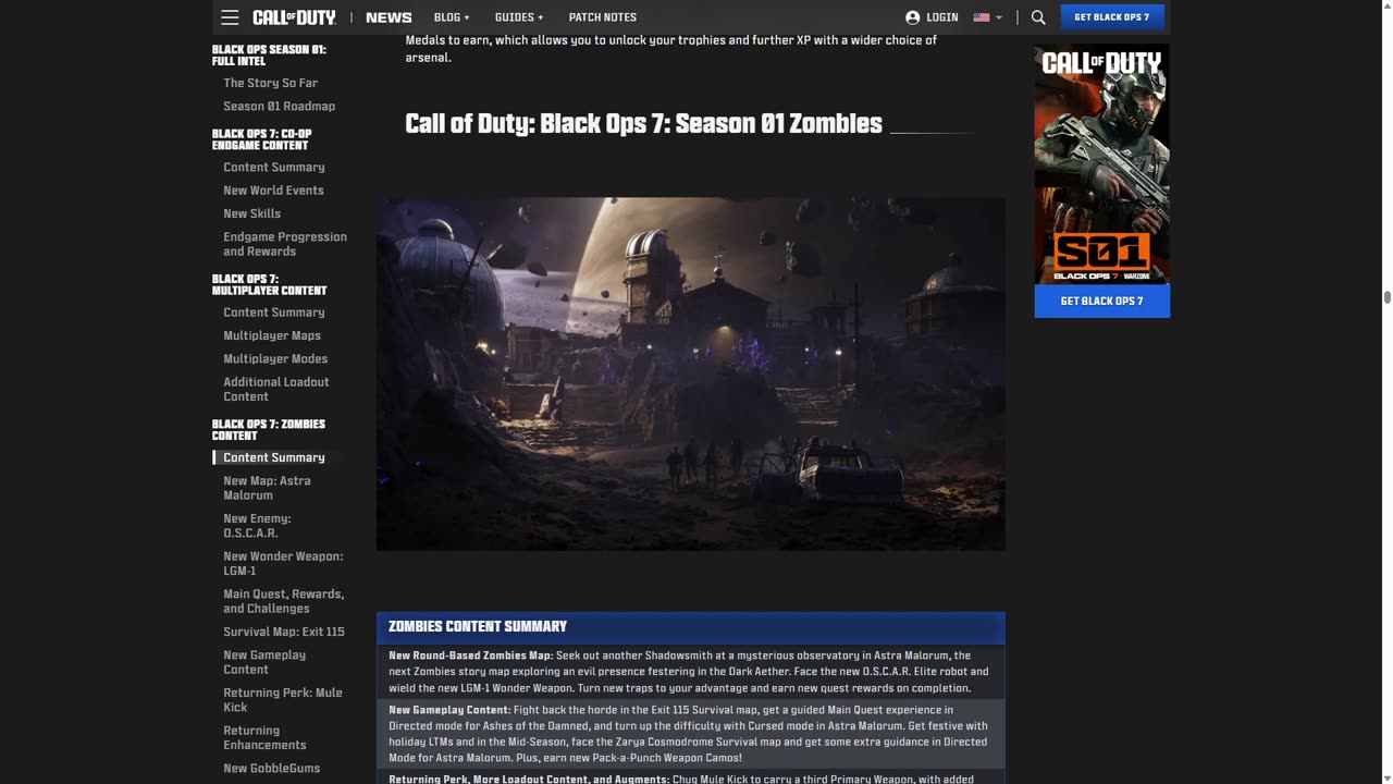 Black Ops 7 Zombies Getting Major Season 1 Update - New Perks, Wonder Weapons And Maps