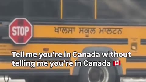 Canada = No English