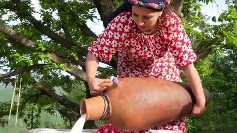 Village Girl Morning Routine Simple Rural Life Nomadic Girl Lifestyle in Iran