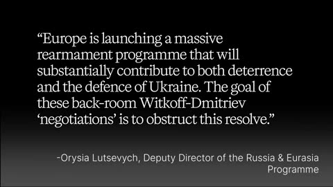 Trump’s Achieving Peace in Ukraine by Not Inviting the Brits & Neocons to the Negotiations