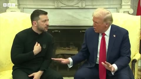 Trump & Vance admonish Zelensky