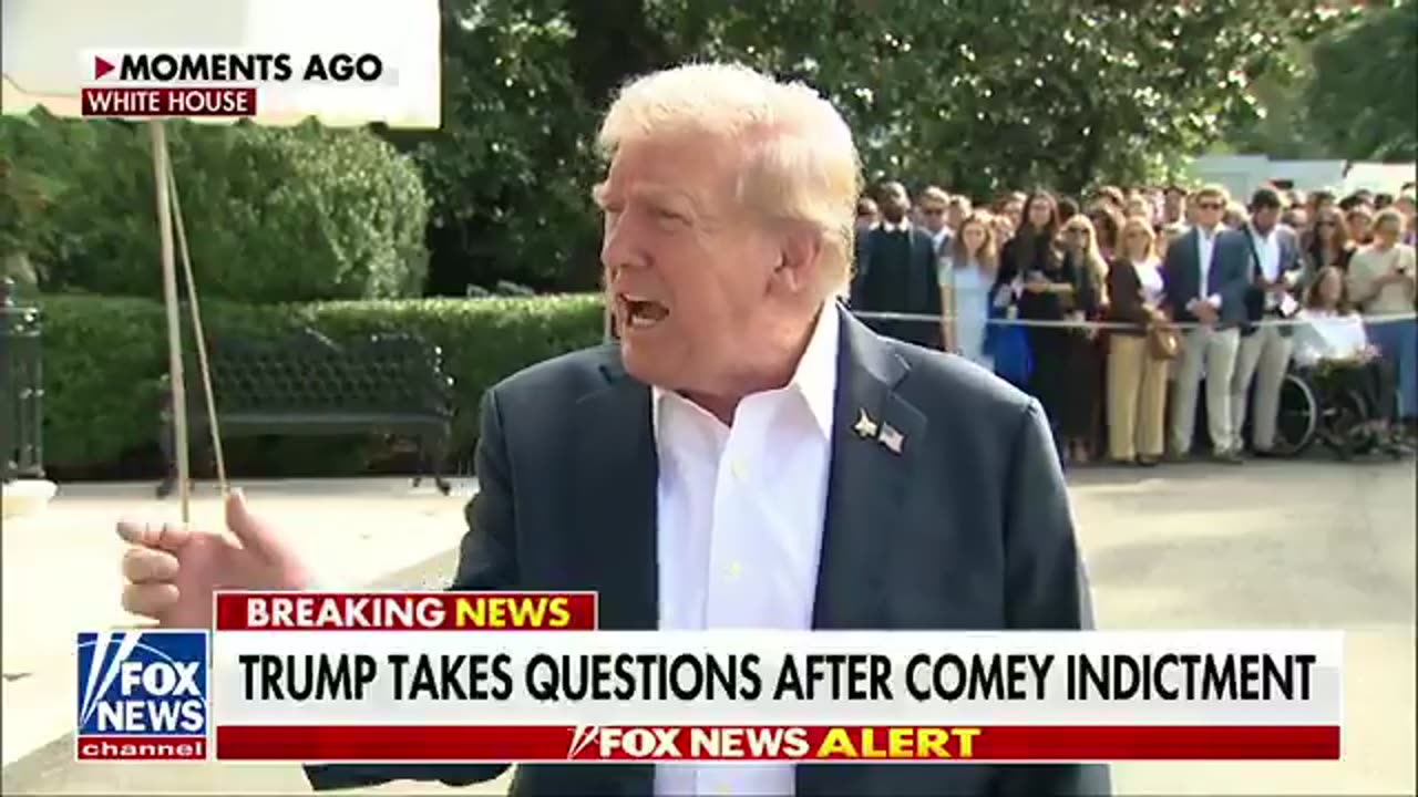Trump SHUTS DOWN fake news reporter over STUPID question on Comey indictment