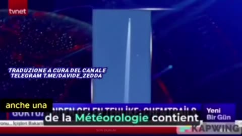 TV turca sulle Scie Chimiche: Il Governo Sospettato di Complicità