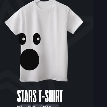 Funny Shocked Face Emoji Minimal Cartoon Expression Design