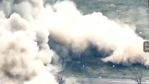 Earth-Shaking Detonation of a Russian Ammunition Dump in Zaporizhzhia(INSANE)