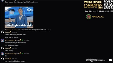 0258 WIDESTREAM - Worldwide Debates - YouTube/Twitch/Rumble