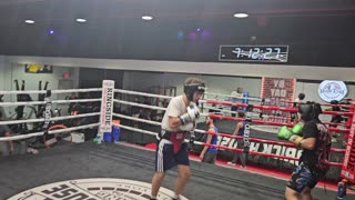 Joey sparring Axel 1. 10/7/25