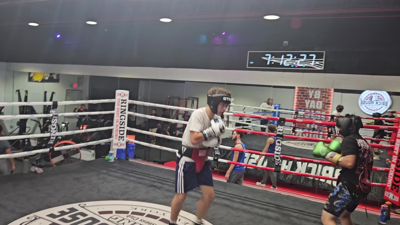 Joey sparring Axel 1. 10/7/25
