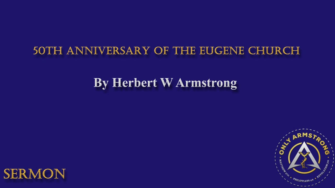 50th Anniversary of the Eugene Church