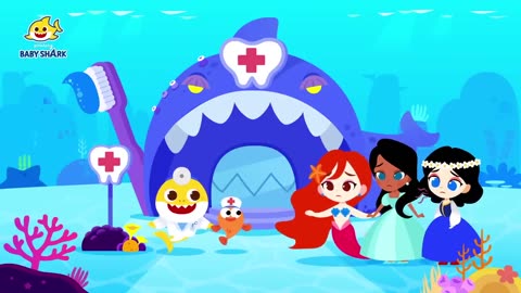 🦷Do Princesses have rotten teeth? | Baby Shark Doctor | Dentist Play | Baby Shark Officia