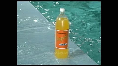 Reklama napoju marki TAJA z 1999 r.