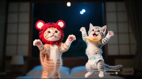 Tiger-Hat Kitten Cries After First Love Rejection, Silver Gradient Hands Tissue to Comfort