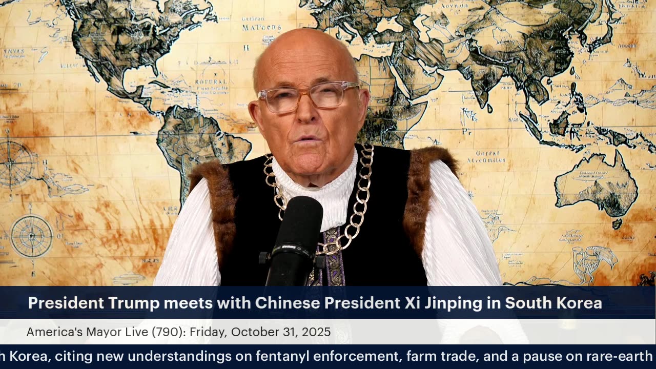 America's Mayor Live (790): Mayor Rudy Giuliani as Christopher Columbus for Halloween 2025