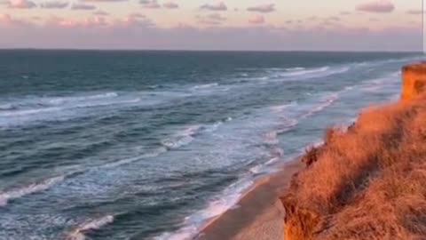 The edge of the earth