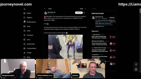 12/10/25 Happy Pirate Radio w/ThalerESQ/ https://themckinleyproject.org/liams-journey/