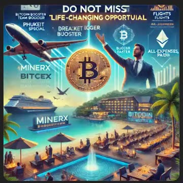 MINERX MINER X - ALL EXPENSES PAID FOR BUSINESS TRIP TO PHUKET, THAILAND (004) TOP TEAM ROB BUSER