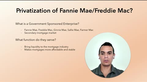 Privatization of Fannie Mae & Freddie Mac?