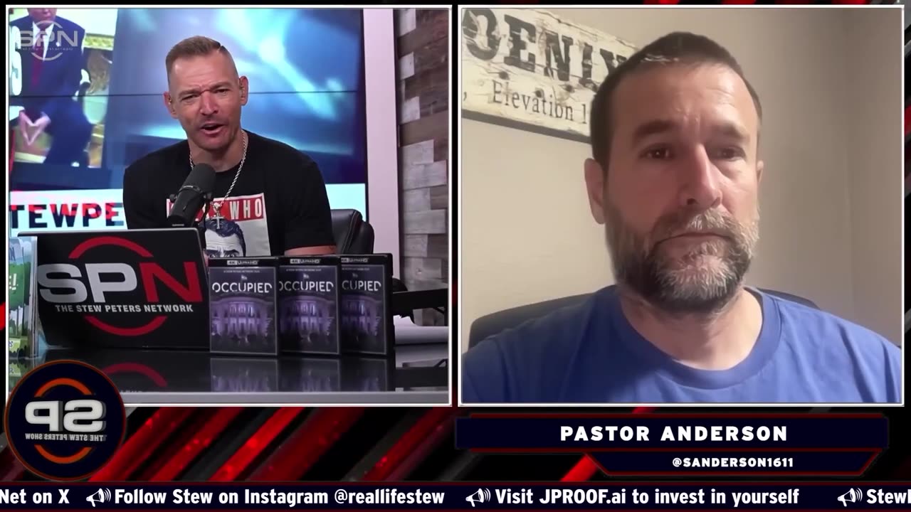 20251007 Stew Peters' Network | Flags of Occupation | Jews Hijack American Faith (10/7/2025)