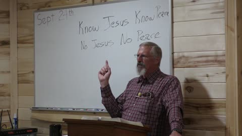 Know Jesus, Know Peace; No Jesus, No Peace