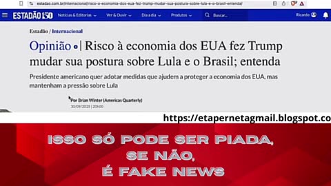 TRUMP COM MEDO?