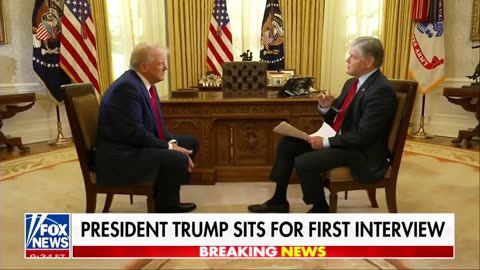 President Trump Interview Sean Hannity 1/22/25 part 2
