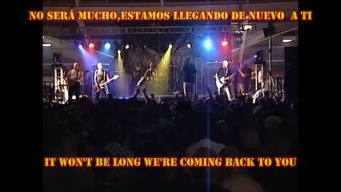 COCK SPARRER - We´re coming back (Subtítulos español-inglés) Live 2003