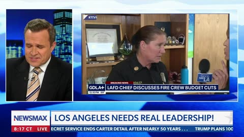 The unserious fire chief of LA?