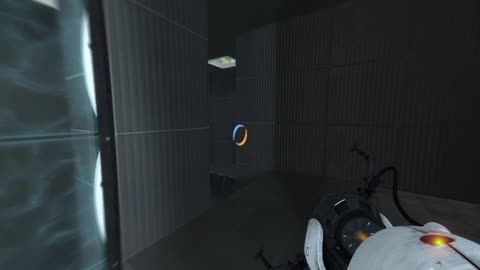 Portal 2: Community Test Chamber - Baby Blue: Skipping Stone by evelyncarnate