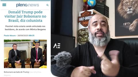 Bolsonaro pode receber uma ilustre visita.