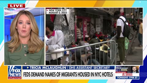 Feds demand names of migrants housed in NYC hotels