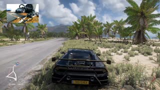STREET RACING WITH @ForzaTreysVex - steering wheel gameplay