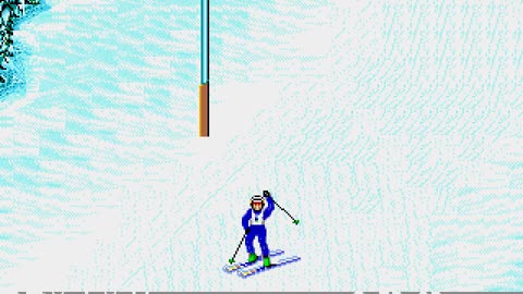 Mega Drive Longplay 302 Olympic Winter Games Lillehammer 94