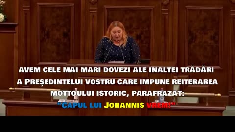 Declarația mea profetică din 17 septembrie 2021: Capul lui Johannis vrem!