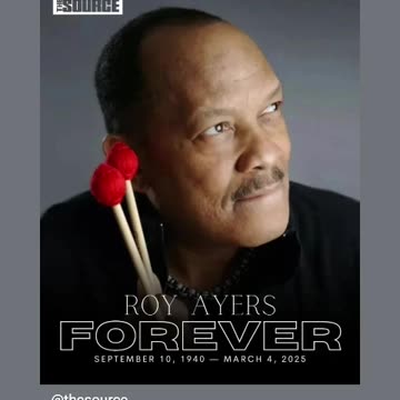 Rip to roy ayers rip to him 🙏 🕊 🪦 🕯 🎶 03/9/25