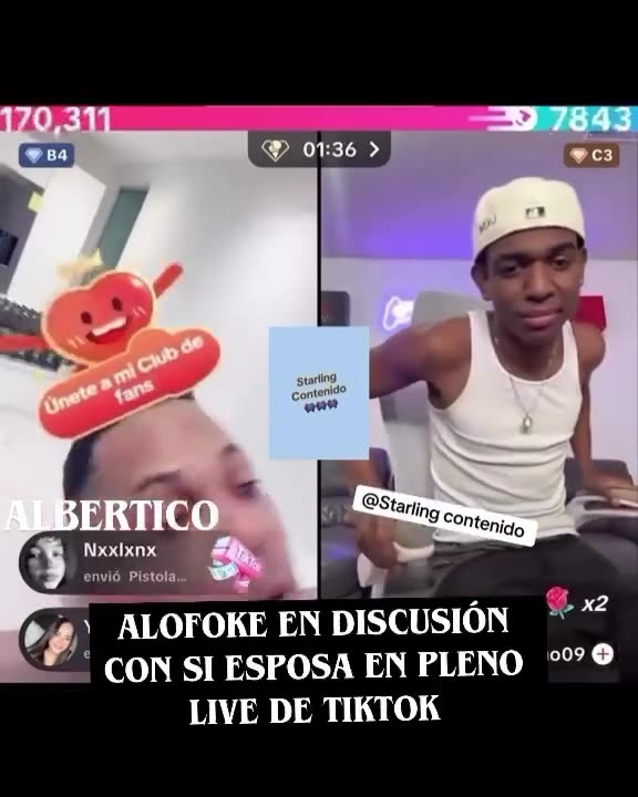 VIDEO: Alofoke a Chary su esposa