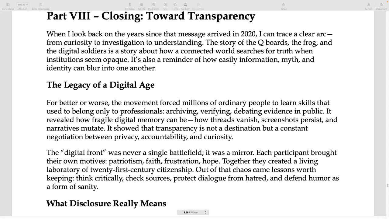 A Hommage to the Q-Team-The Q-Board-The Digital Soldiers