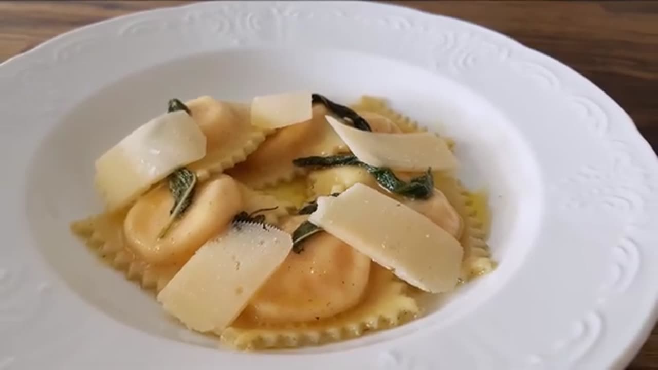 Sweet Potato and Ricotta Ravioli Recipe