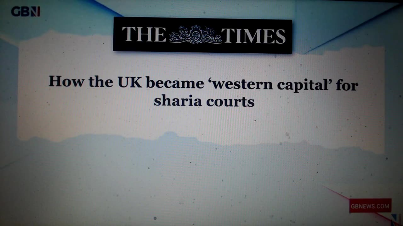 Is the UK now an ISLAMIC STATE part 1