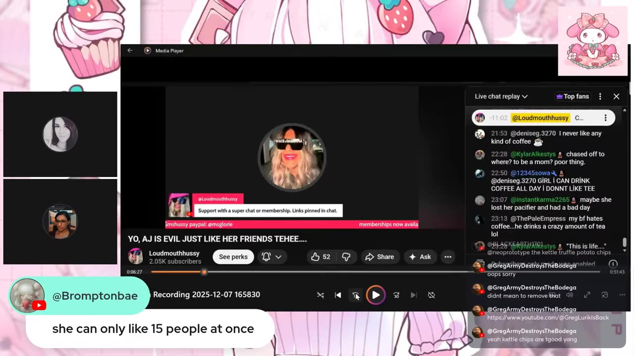 AJ LARE: 12/7-12/8/25